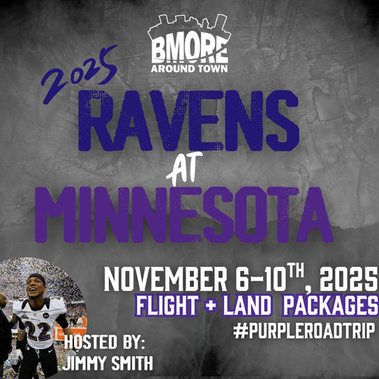 RAVENS AT MINNESOTA 2025  #PURPLEROADTRIP HOSTED BY JIMMY SMITH