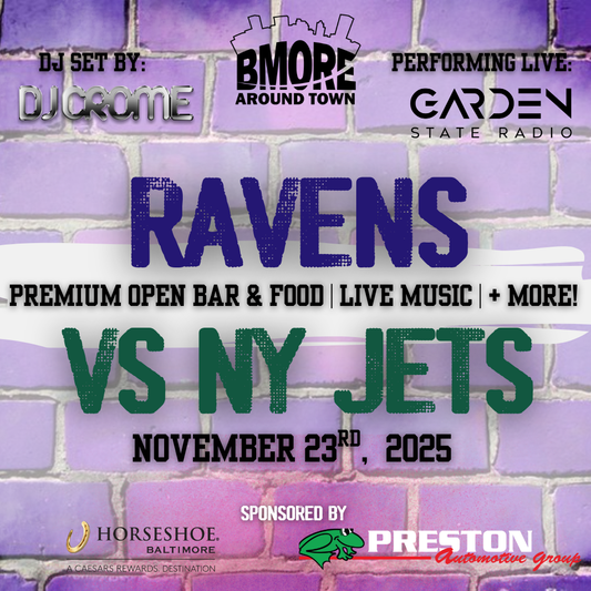 RAVENS VS NY JETS #PURPLETAILGATE FT. GARDEN STATE RADIO