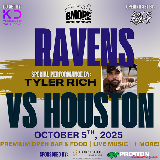 RAVENS VS HOUSTON #PURPLETAILGATE FT. TYLER RICH