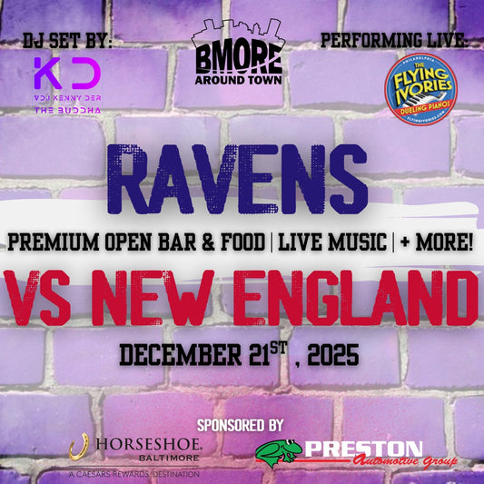 RAVENS VS NEW ENGLAND  #PURPLETAILGATE FT. DUELING PIANOS