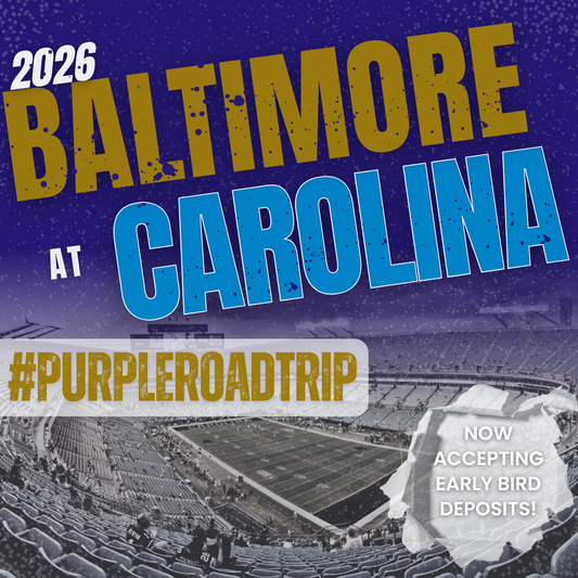 RAVENS AT CAROLINA 2026  #PURPLEROADTRIP