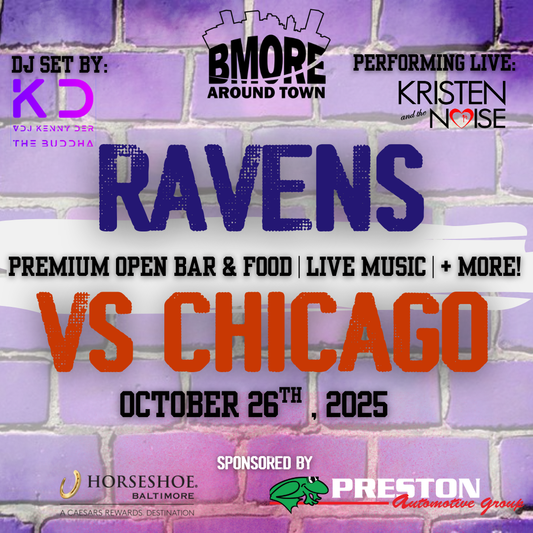 RAVENS VS CHICAGO #PURPLETAILGATE FT. KRISTEN AND THE NOISE