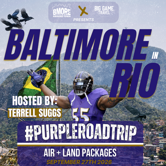 RAVENS IN RIO 2026 #PURPLEROADTRIP HOSTED BY: TERRELL SUGGS