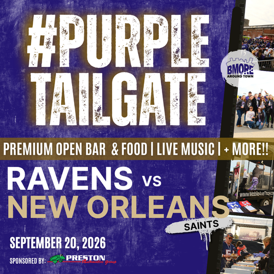 RAVENS VS SAINTS #PURPLETAILGATE