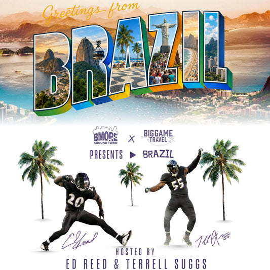 RAVENS IN RIO 2026 #PURPLEROADTRIP HOSTED BY: TERRELL SUGGS