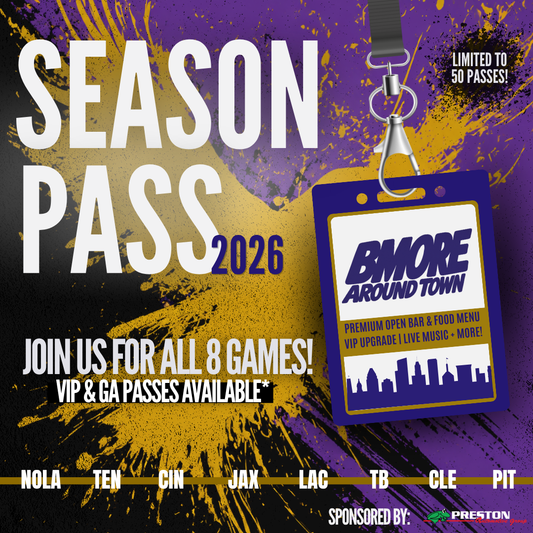 2026 #PurpleTailgate Season Pass